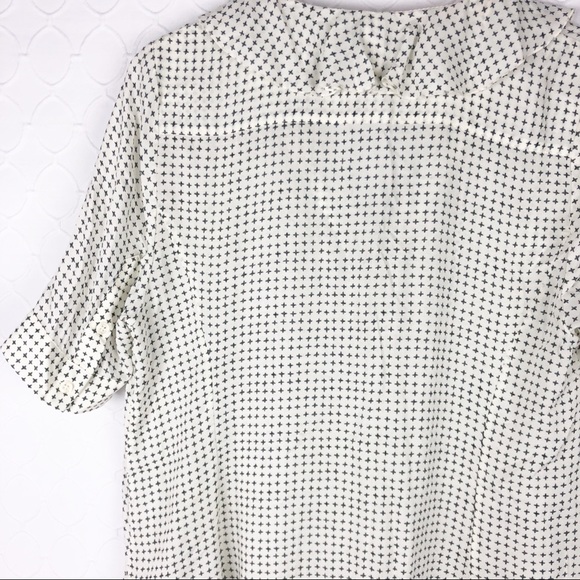 Anthro 11.1.Tylho Printed Ruffled Tunic Blouse - Picture 6 of 7